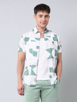 U.S. Polo Assn. Denim Co. - Men's Printed Regular Fit Shirt