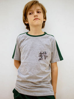 UMILDO - Boys Regular Fit Round Neck Half Sleeve Cotton T-Shirt