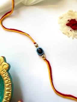 ISHKAARA - Evil Eye Energy Rakhi with Roli Chawal