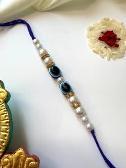 ISHKAARA - Raksha Pearl Rakhi with Roli Chawal