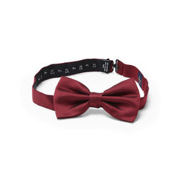 Arrow - Men Casual Textured Maroon Bow Tie