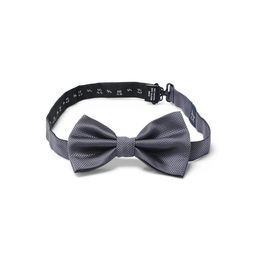 Arrow - Men Casual Textured Grey Bow Tie