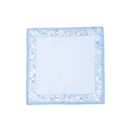 Arrow - Men Casual Floral Blue Pocket Square