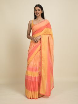 Suta - Multi-Color Digital Printed Cotton Saree
