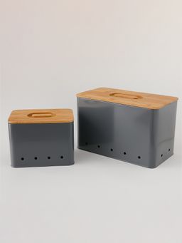 Ekhasa - Onion Potato Storage Container (Set Of 2)