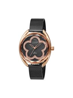 Strand by Obaku - Rose Night Quartz Mop Oval Crystal Dial Womens Watch S734LXVBMB