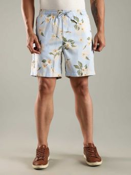 Tommy Hilfiger - Relaxed Fit Floral Mid Rise Shorts