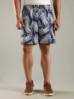 Tommy Hilfiger - Relaxed Fit Printed Mid Rise Shorts