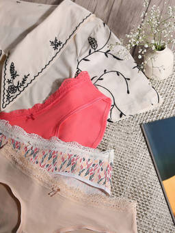 Vero Moda Intimates - Printed Hipster Briefs (Pack of 3)