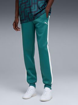 Puma - Green Solid Regular Joggers