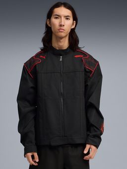 Puma - Black Solid Relaxed Jacket