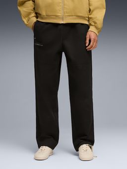 Puma - Black Solid Regular Trackpant
