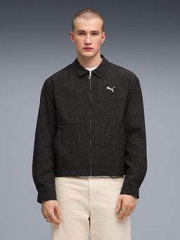 Puma - Black Solid Relaxed Jacket