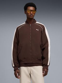 Puma - Brown Solid Oversized Jacket