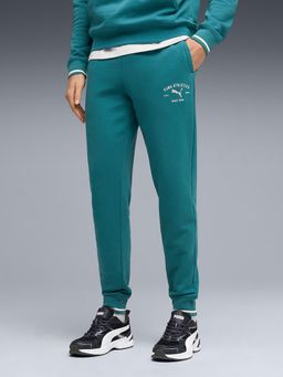 Puma - Green Solid Regular Joggers