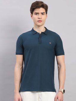 Monte Carlo - Mens Regular Fit Stand Collar Half Sleeve Polo T-shirt