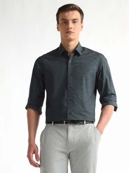 Arrow Newyork - Mens Floral Printed Manhattan Slim Fit Shirt