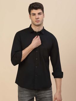 Cantabil - Breathable and Soft with Color Fastness Regular Fit Shirt for Men