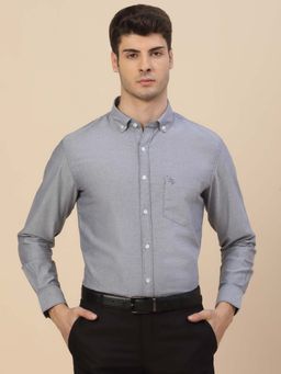 Cantabil - Breathable and Soft with Color Fastness Regular Fit Shirt for Men