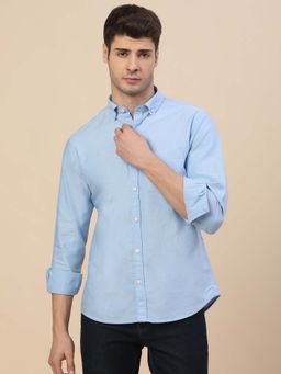 Cantabil - Breathable and Soft with Color Fastness Regular Fit Shirt for Men