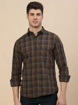 Cantabil - Breathable and Soft with Color Fastness Regular Fit Shirt for Men