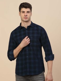 Cantabil - Breathable and Soft with Color Fastness Regular Fit Shirt for Men