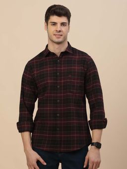 Cantabil - Breathable and Soft with Color Fastness Regular Fit Shirt for Men