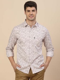 Cantabil - Breathable and Soft with Color Fastness Regular Fit Shirt for Men