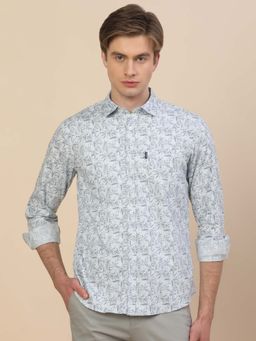 Cantabil - Breathable and Soft with Color Fastness Regular Fit Shirt for Men