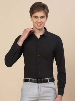 Cantabil - Breathable and Soft with Color Fastness Regular Fit Shirt for Men
