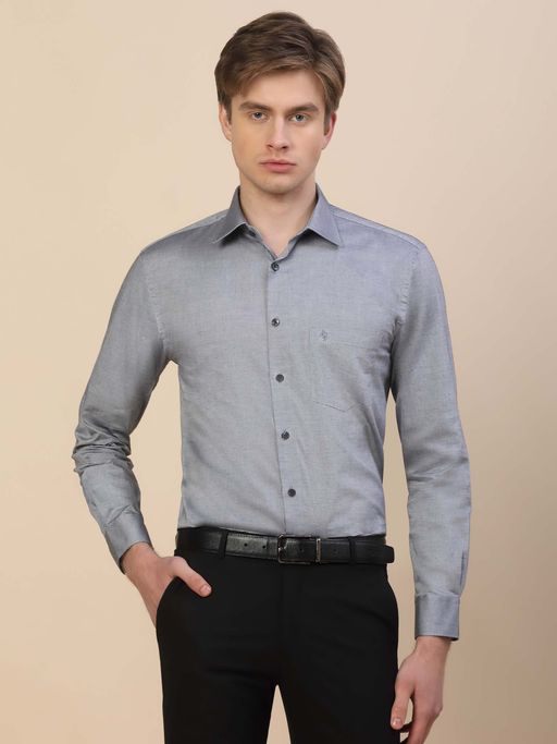 Cantabil Breathable and Soft with Color Fastness Regular Fit Shirt for Men
