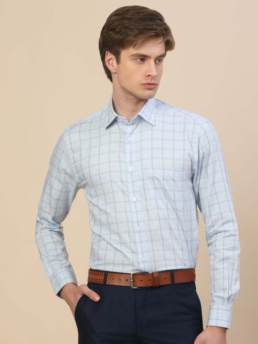 Cantabil Breathable and Soft with Color Fastness Regular Fit Shirt for Men