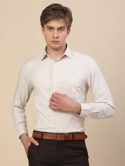 Cantabil - Breathable and Soft with Color Fastness Regular Fit Shirt for Men