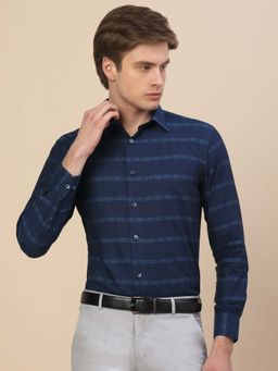 Cantabil - Breathable and Soft with Color Fastness Regular Fit Shirt for Men