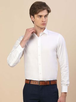 Cantabil - Breathable and Soft with Color Fastness Regular Fit Shirt for Men