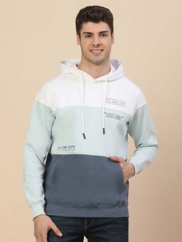 Cantabil - Breathable and Soft with Color Fastness Regular Fit Hoodie for Men
