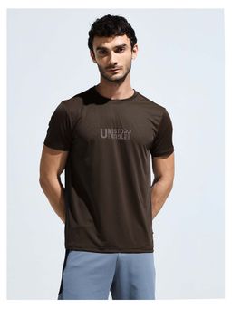 DOMIN8 - Mens Stretchable Nylon T-shirt