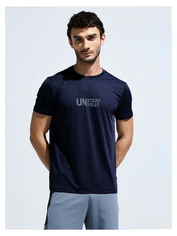 DOMIN8 - Mens Stretchable Nylon T-shirt