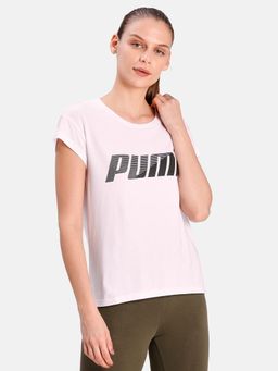 Puma - Modern Sport Graphic Womens White T-Shirt