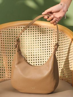 Inc.5 - Womens Brown Party Solid Shoulder Bag