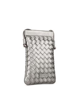 Inc.5 - Womens Grey Casual Textured Sling Bag