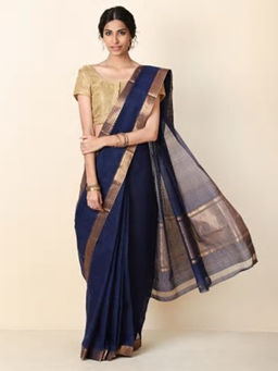 Fabindia - Cotton Mangalgiri Woven Sari
