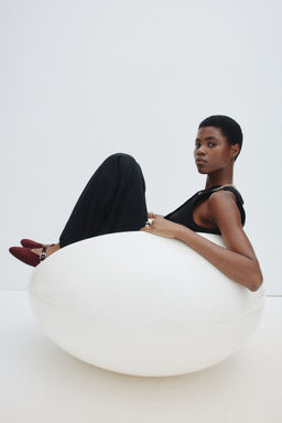 H&M - Women Red Mary Jane Ballet Pumps