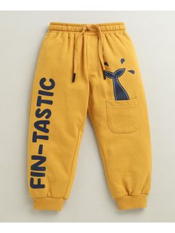 Bumzee - Mustard Boys Cotton Full Length Jogger