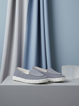 EZOK - Women Trendy Casual Loafers - Grey