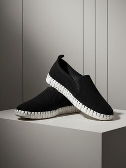 EZOK - Women Trendy Casual Loafers - Black