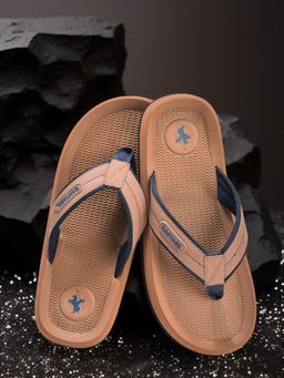 Cantabil - Casual Flipflops for Men - Tan