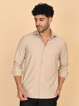 AAVYAM - Beige Full Sleeves Shirt