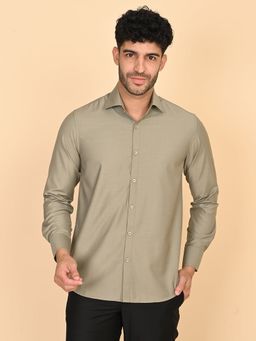 AAVYAM - Olive Full Sleeves Shirt