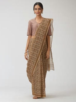 Fabindia - Cotton Silk Kota Printed Sari